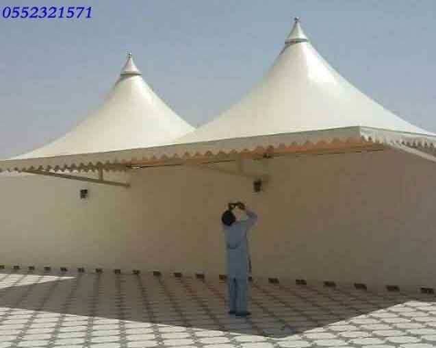 حداد عسير حداد مظلات عسير حداد مظلات نصف دائرة بعسير